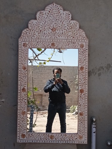 Miroir mural artisanal - miroir,