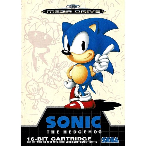 Jeu sega megadrive sonic the - jeu,