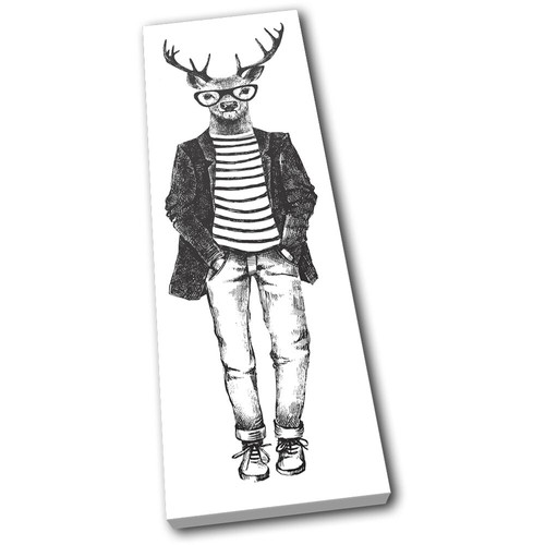 Hipster animals stag - hipster,