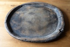 Grand plateau en bois ancien