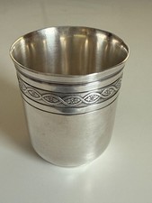 ?‍⬛ Timbale Gobelet Métal Argenté CHRISTOFLE