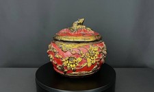 Boîte couverte décorative en