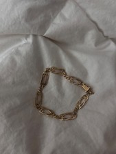 gourmette or 18 carats femme