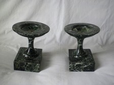 2 coupe en marbre vert