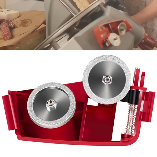 Meat slicer sharpener assembly - meat,
