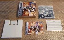 Breath Of Fire Game Boy Advance + Notice  SANS LE JEU 100%  OFFICIEL EUR/FRA GBA