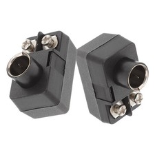  2 Pcs Connecteurs Électriques Electriqueconnecteurs Automobiles D'angle