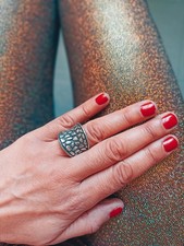 Bague Brutaliste Vintage