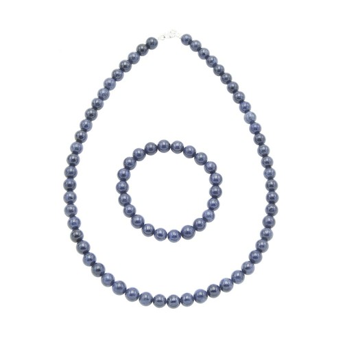 Parure saphir pierres - -, boules