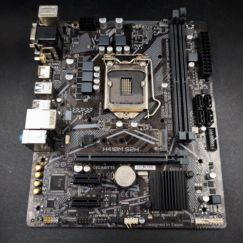 Carte mère gigabyte h410m - carte,