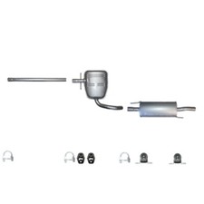 ligne d'échappement complete