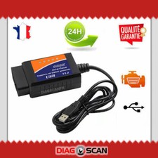 ♚ Interface ELM327 USB OBDII 100% compatible avec: Multiecuscan AlfaOBD DDT4ALL