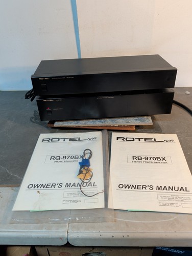 Vintage lot rotel - lot, rq-970bx