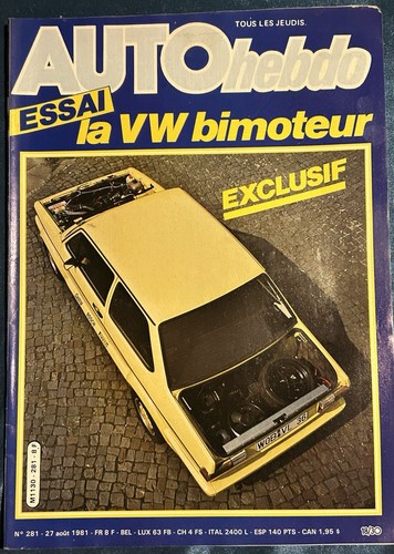 Auto hebdo autohebdo 281 - 281, 27