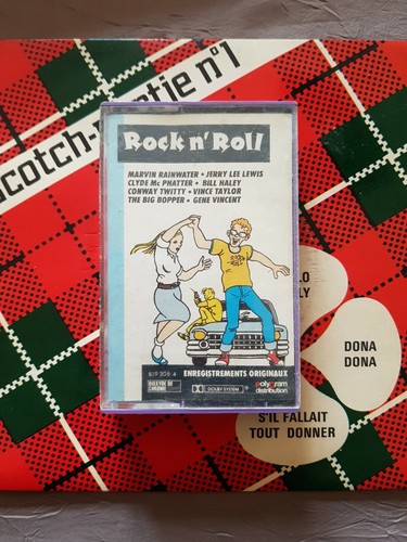 Cassette audio rock - rock, n'roll