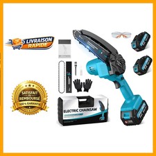 Mini Tronçonneuse à Batterie