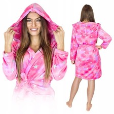 Peignoir en Microfibre Rose
