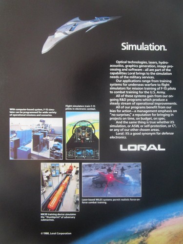 1989 pub loral electronics - 8/1989,