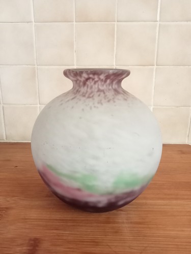 Vase boule verre - ,