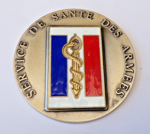 Médaille table service de - médaille,