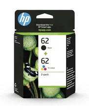 HP 62 Pack de 2 Cartouches