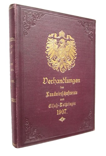 Alsace verhandlungen des - :,