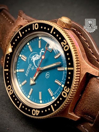 Vostok amphibia force brass - vostok,
