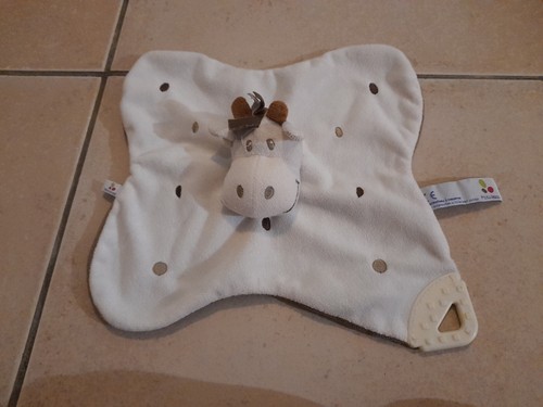 Doudou plat vache tit - plat, p'tit