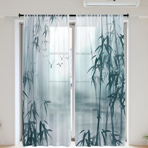Rideau transparent - , à