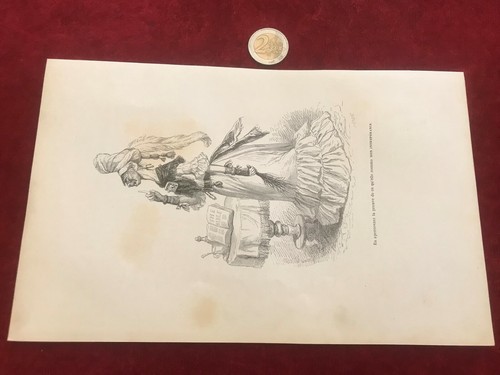 Gravure eme siecle 17 - eme, n