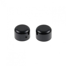 CULT WERK - CACHE-ÉCROUS D'AXE DE ROUE AVANT - POUR  HARLEY-DAVIDSON - NOIR