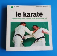 LIVRE ART MARTIAUX LE KARATE MARABOUT FLASH 1966 RARE
