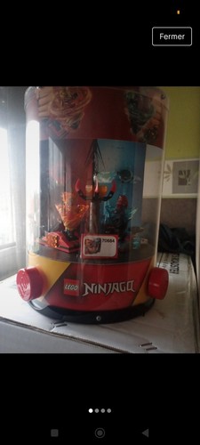 Vitrine lego ninjago - ninjago, couleur
