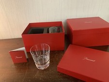 2 coffrets de 2 whisky modèle Arlequin cristal de Baccarat (prix d'un coffret)