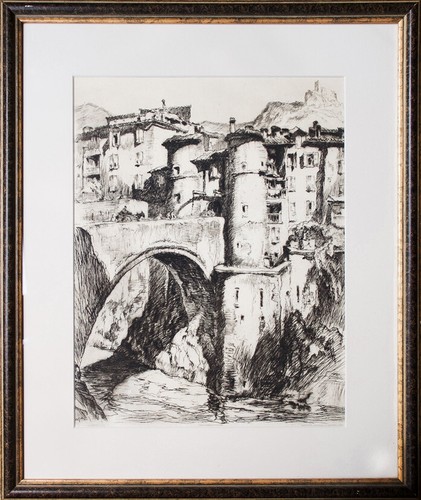Georges gobo pont - pont, d'entrevaux