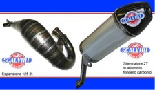 Pot D'Échappement Complet Scalvini Racing Aprilia Rx MX 125 08