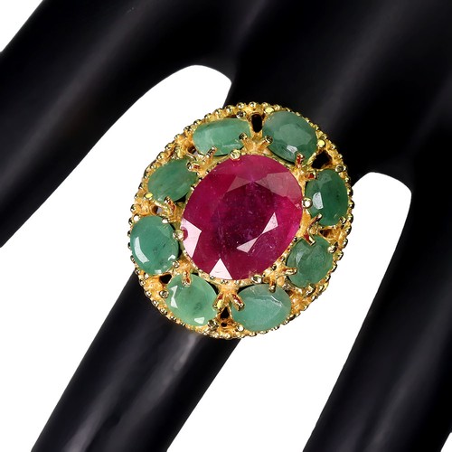 Bague gemme rubis - bague,