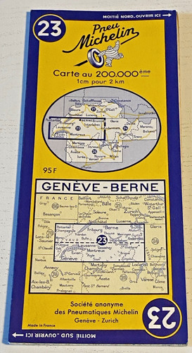 Carte michelin - carte, n°