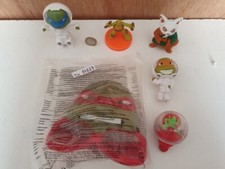 (90) Tortues Ninja, lot de 5 figurines + 1 masque  , super-héros 