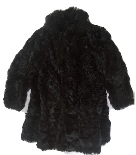Manteau fourrure vintage - manteau, de