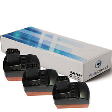 Lot de 3 batteries 18V 3000mAh pour Metabo MLA 18 - Soci?t? Fran?aise -