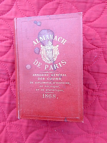 Almanach paris annuaire des - almanach, de