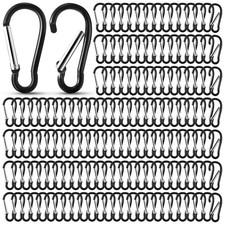 300 Pcs 2" Carabiner Bulk