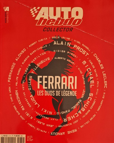 Auto hebdo ferrari les - hebdo, hs