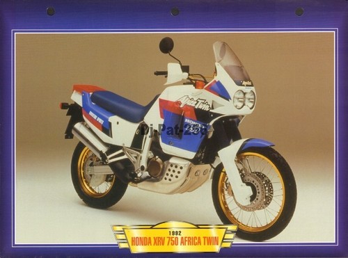 Fiche moto honda xrv - fiche,