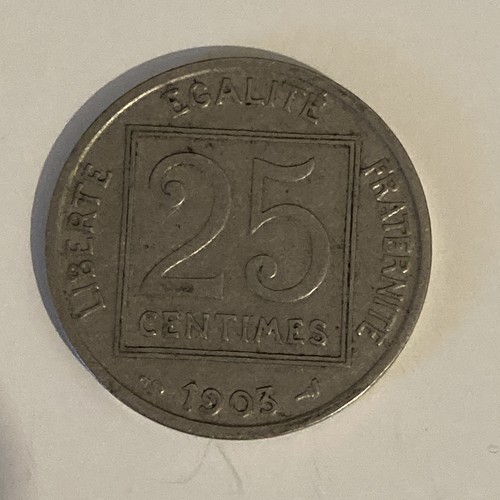 France centimes 1903 - 25,