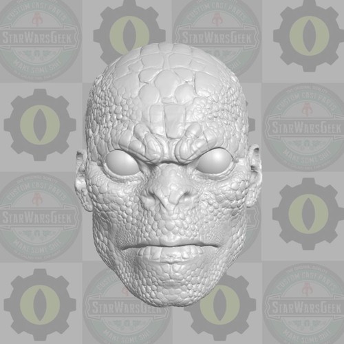 Radus custom printed head for