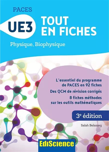 Paces ue3 tout fiches - tout, 3e