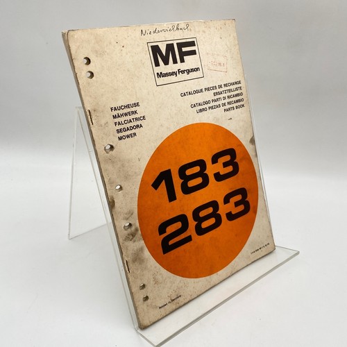 Massey ferguson tondeuse 183 - massey,