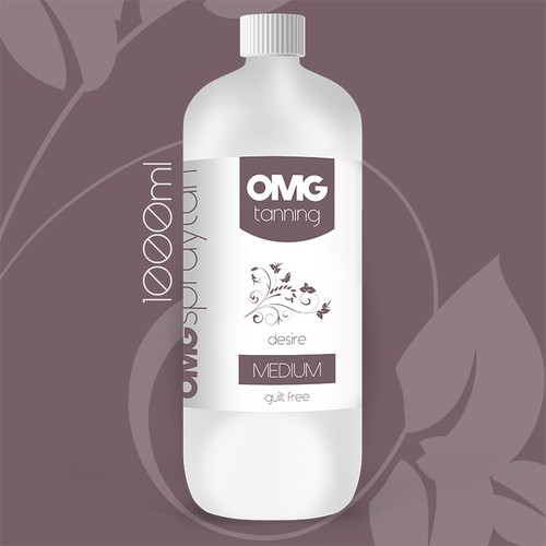Omg tanning solution - tanning, 1000ml'